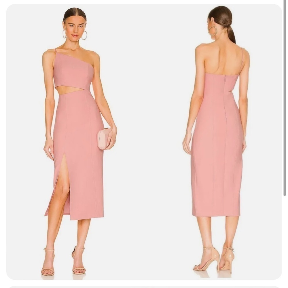New! Cinq a Sept Laurile Dress in Peony Pink 💗 sz 8 NWT